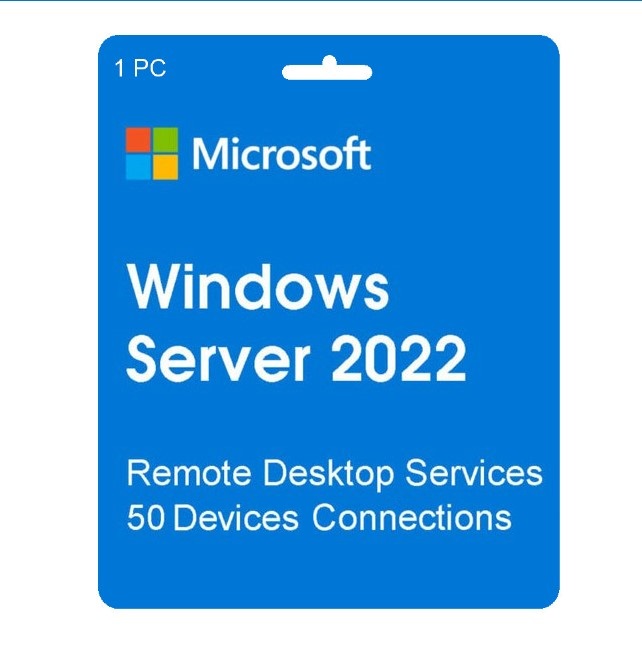 Windows Server 2022 Remote Desktop Services (RDS) - 50 Device CAL